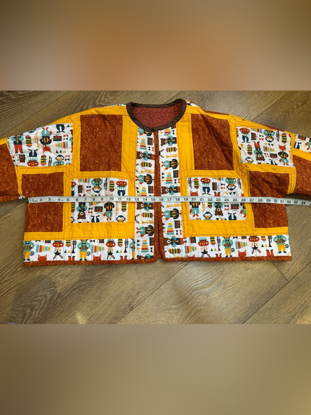 Colorful Patchwork Jacket - Picture 9 of 13